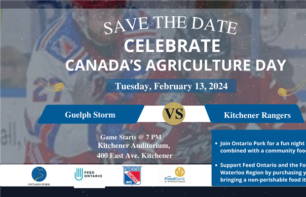 Canada's Agriculture Day Celebration OHL Game - Upcoming Events