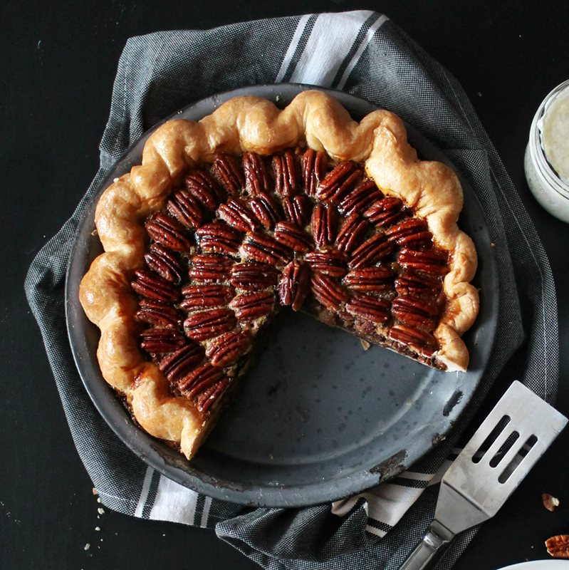 Bacon bourbon pecan pie... and embarrassing inspiration