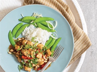 Caramelized Chili Pork with Peanuts and Lime
