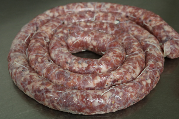 How to make your own sausage: linked raw sausages 