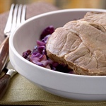 Blade Roast with Braised Red Cabbage